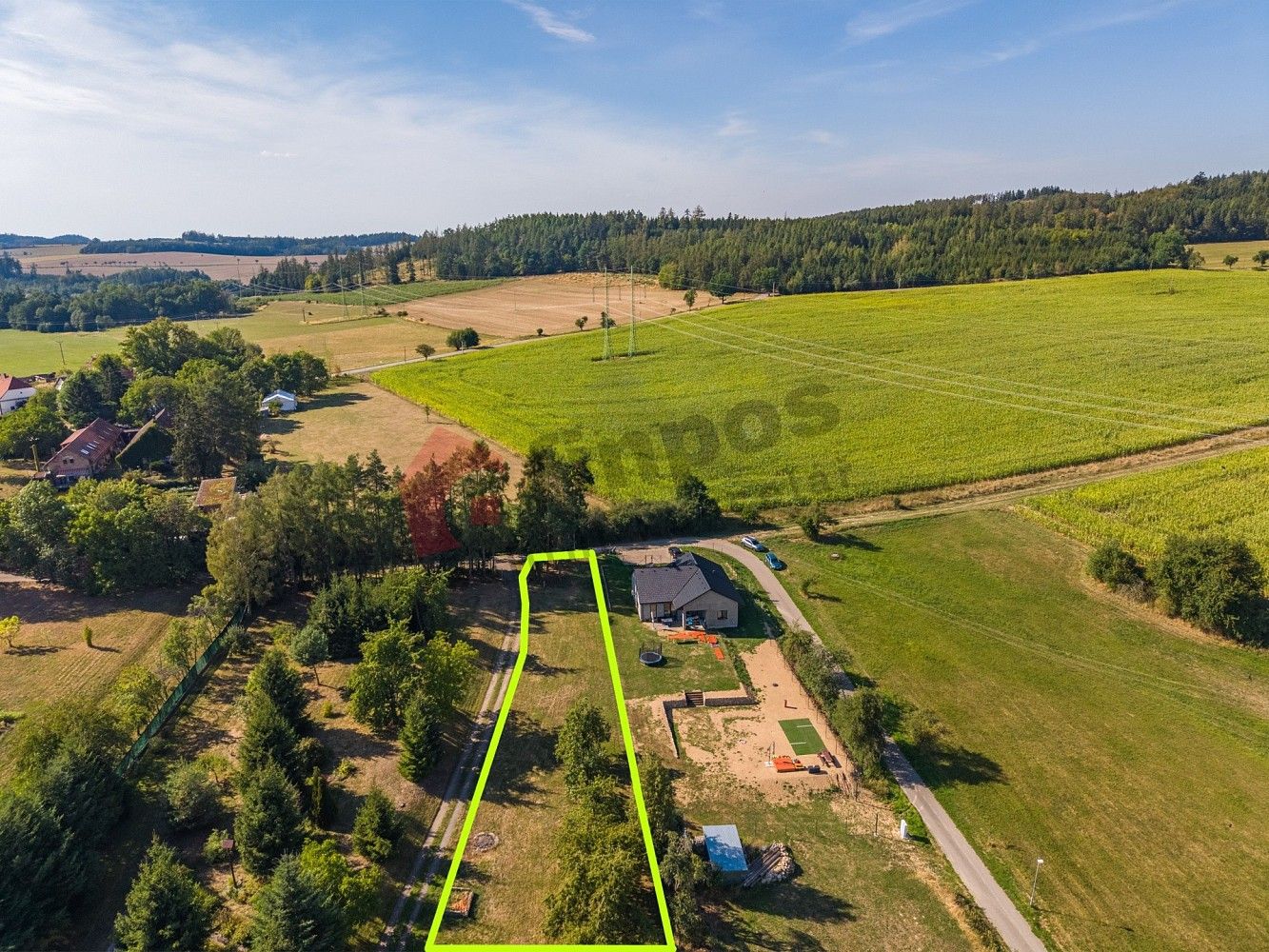 Pozemky pro bydlení, Ratměřice - Skrýšov, okres Benešov - 1