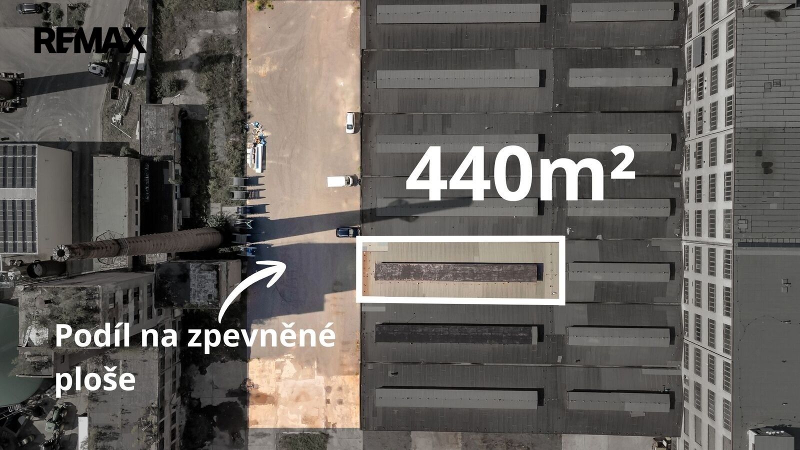 Sklady, Rapotín, 440 m² - 2