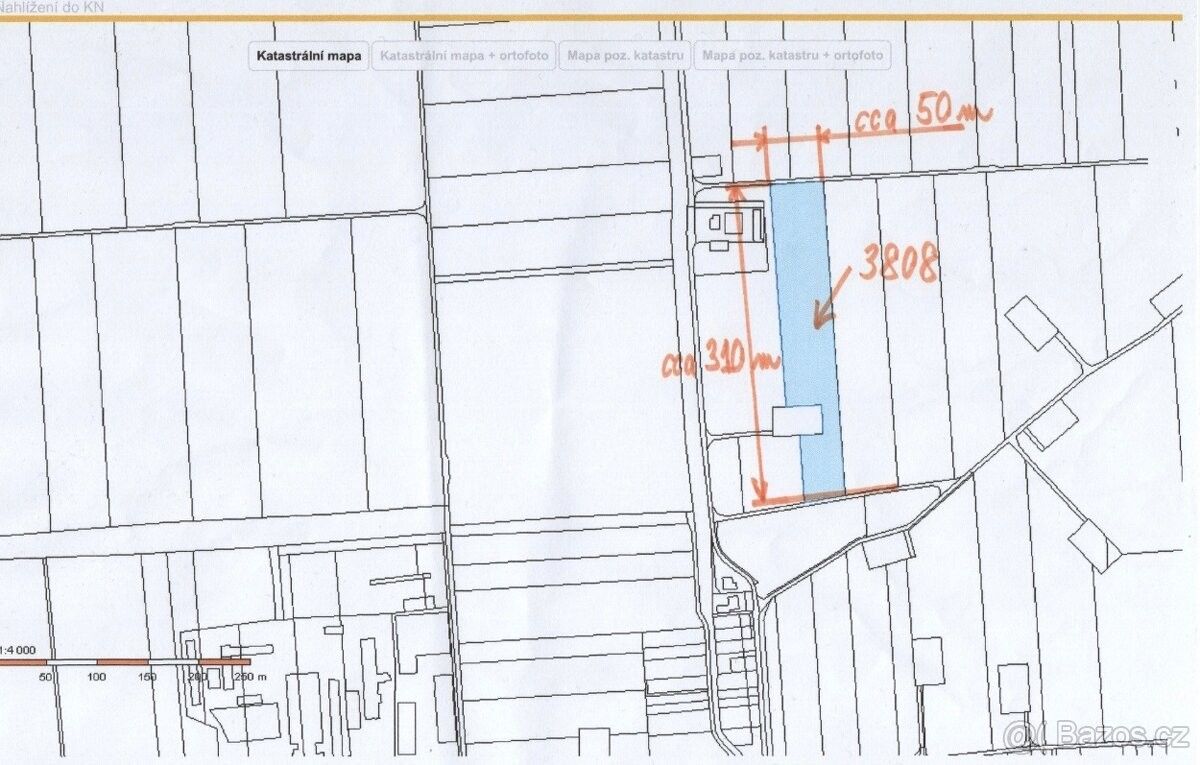 Prodej pozemek pro bydlení - Březí u Mikulova, 691 81