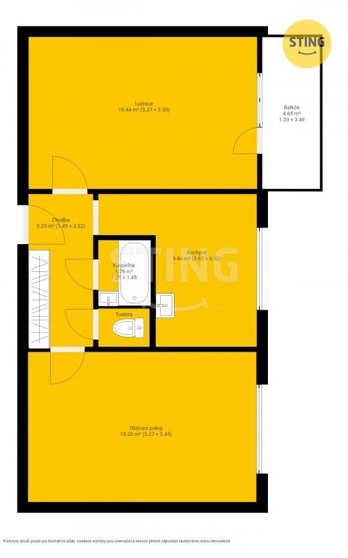 Prodej byt 2+1 - Okružní, Prostějov, 54 m² - 5