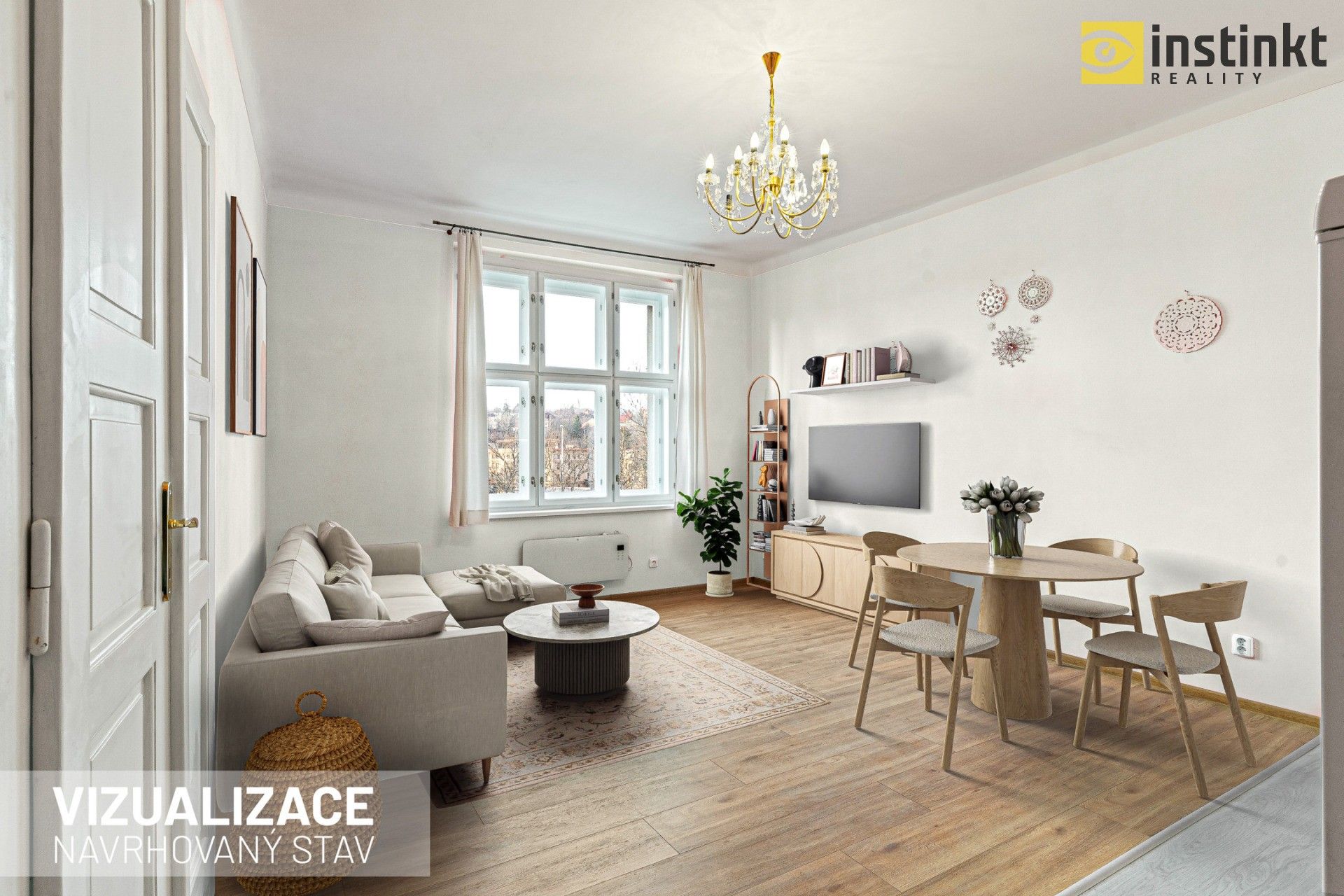 3+kk, Václavkova, Praha, 88 m²