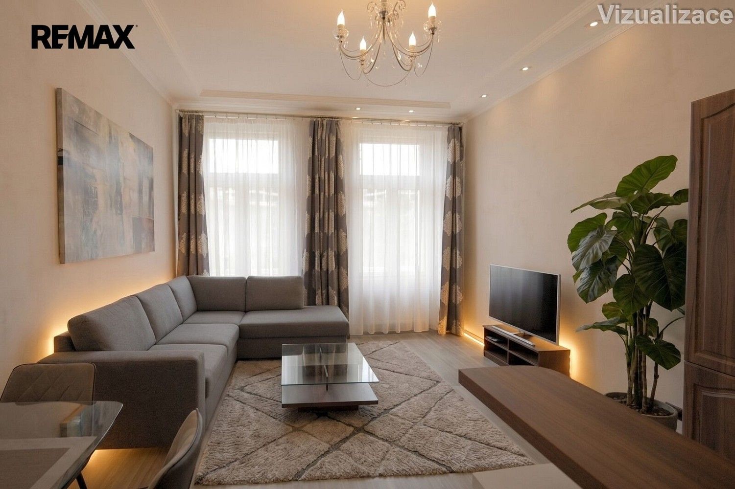 3+kk, Praha 5 - Smíchov, 65 m² - 1