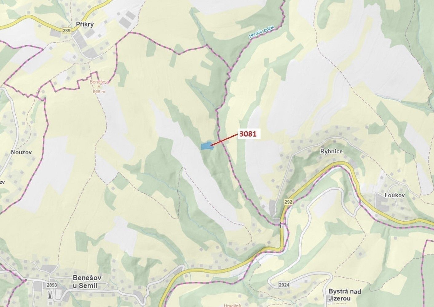 Les, 6 213 m²