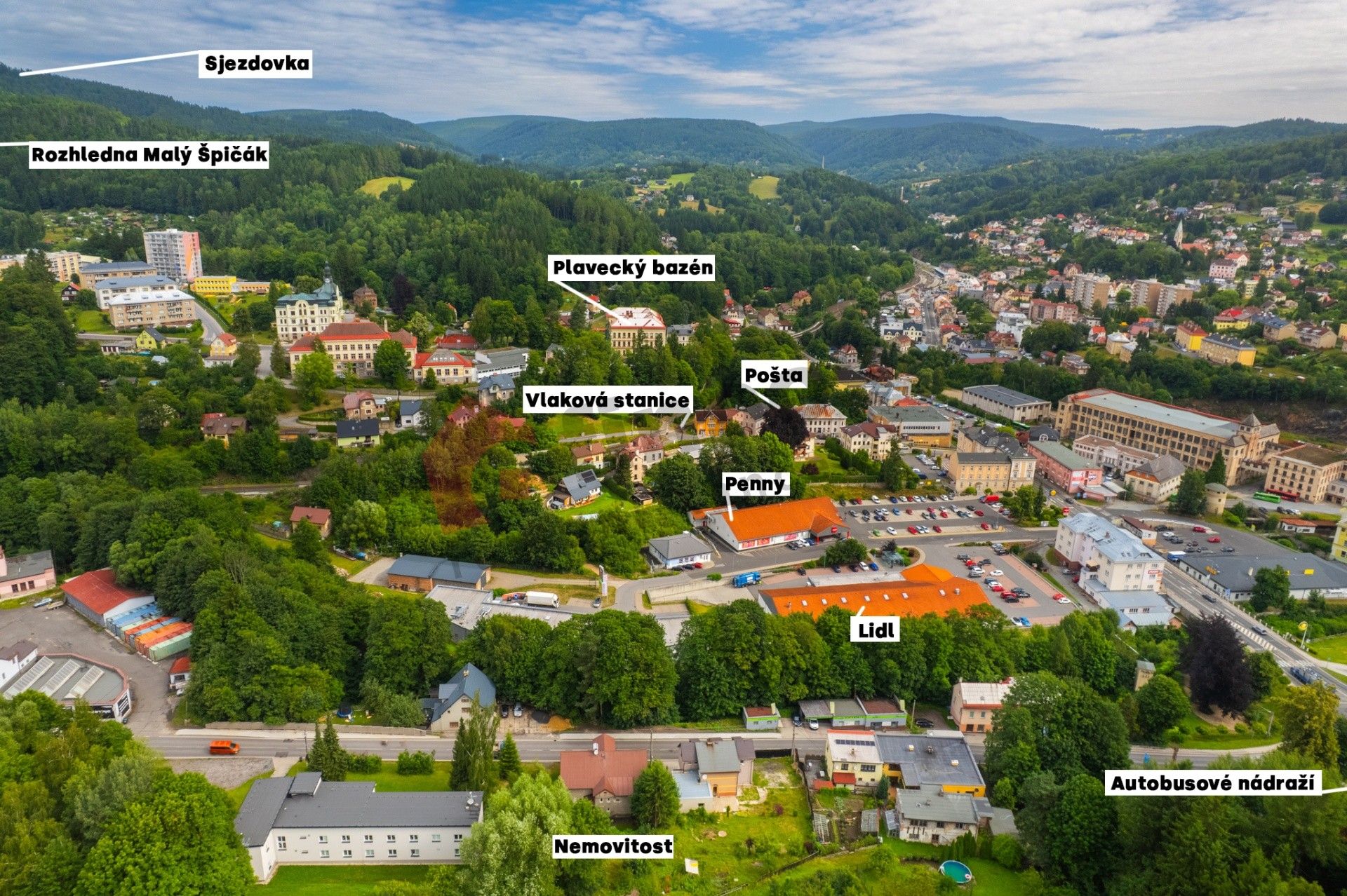 Prodej ubytovací zařízení - Hlavní  , Smržovka, 370 m²