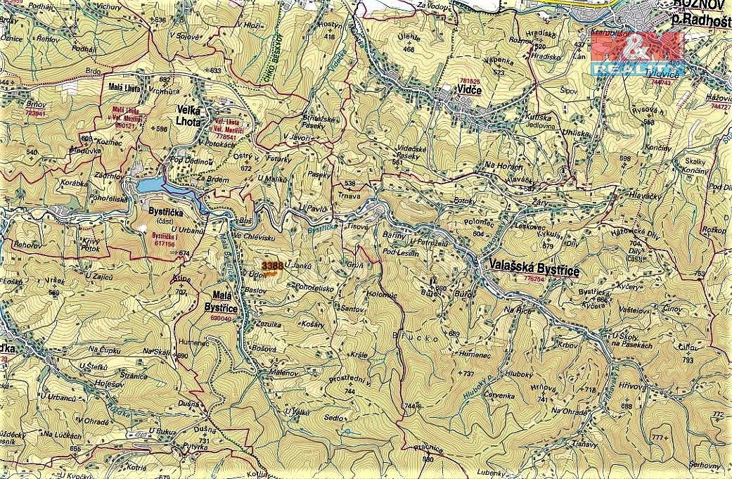 Prodej les - Malá Bystřice, okres Vsetín, Zlínský kraj - 5