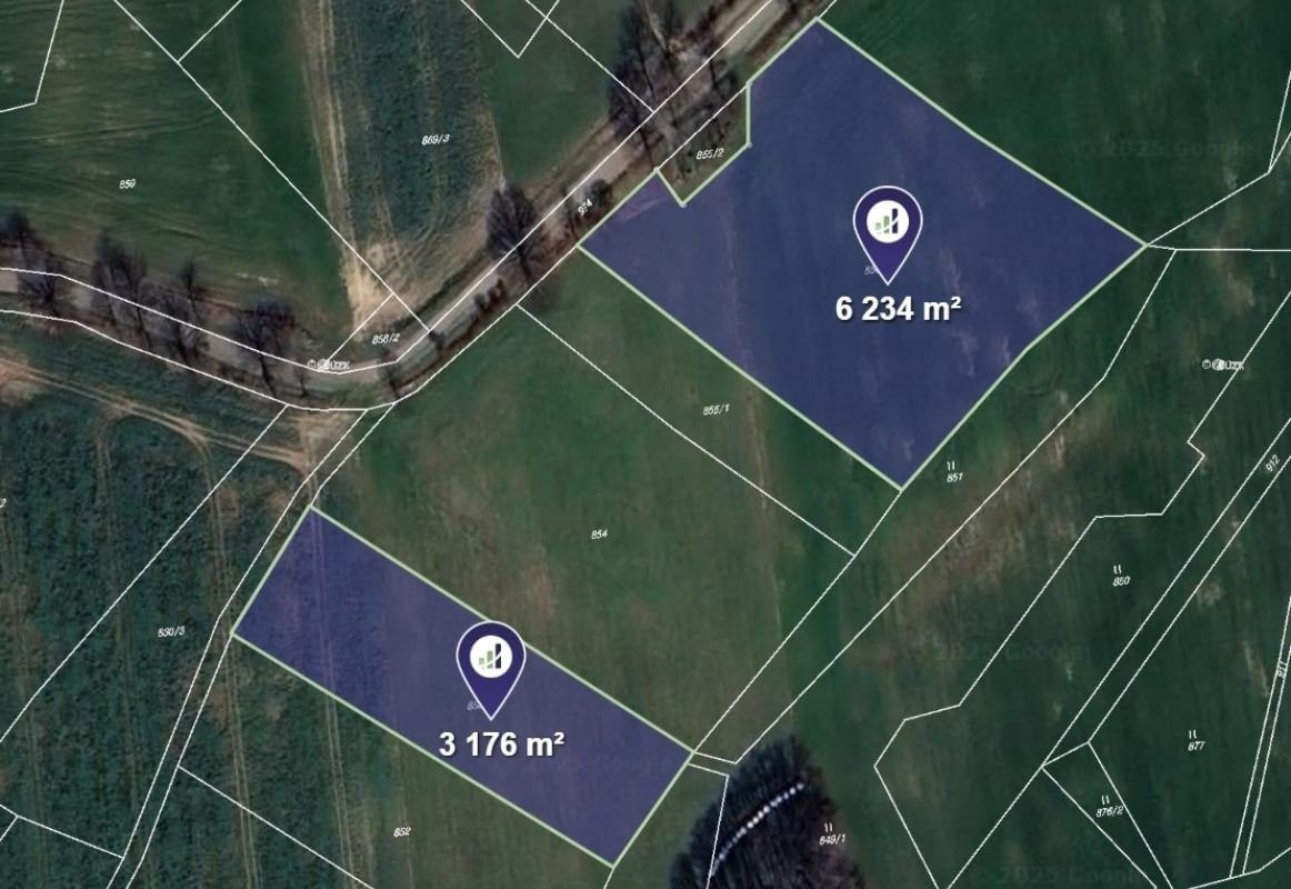 Zemědělské pozemky, Vrbatův Kostelec, 941 m²