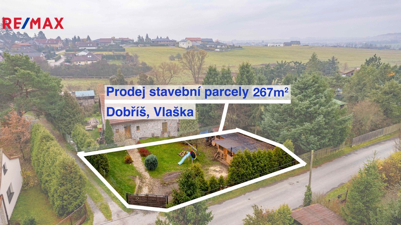 Pozemky pro bydlení, Dobříš, 267 m²