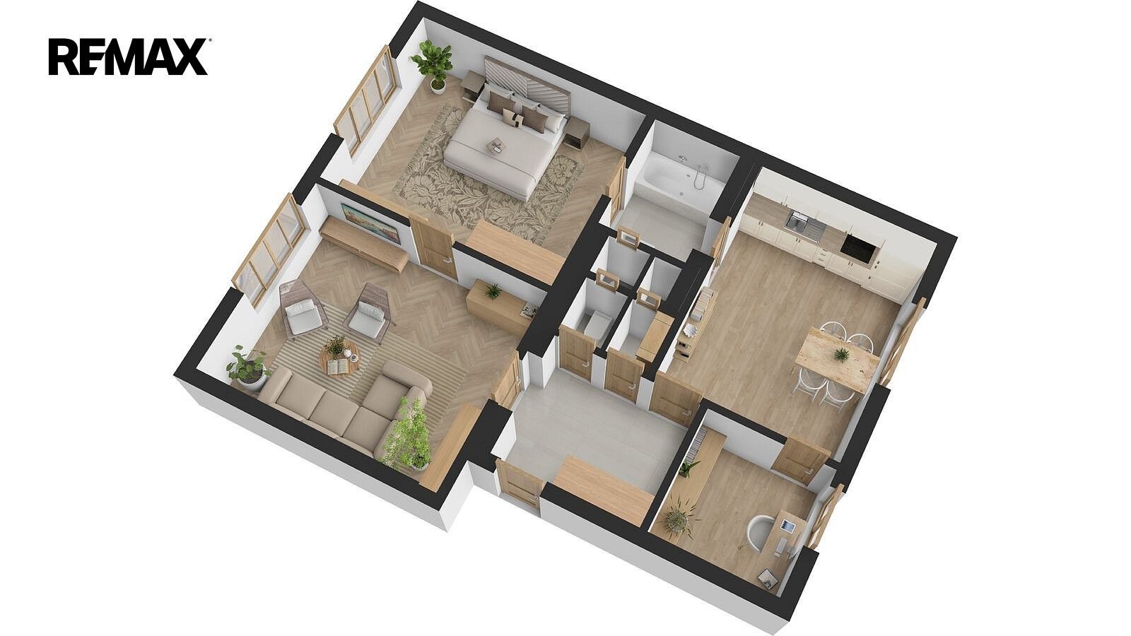 3+kk, Hradec Králové - Pražské Předměstí, Královéhradecký kraj, 78 m² - 2