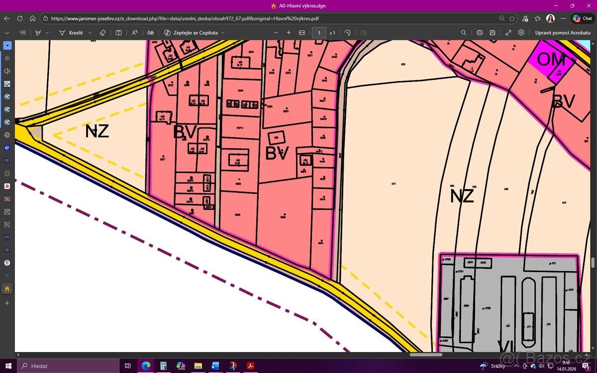 Prodej pozemek pro bydlení - Jaroměř, 551 01