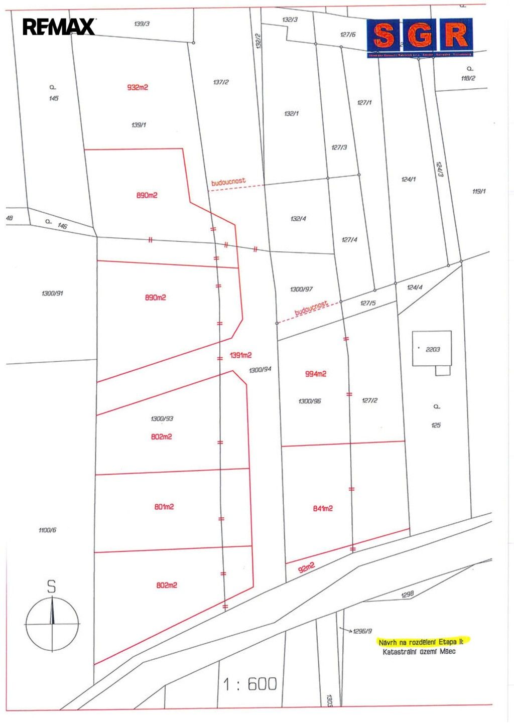 Pozemek pro bydlení · 7 330 m² · Mšec - 3