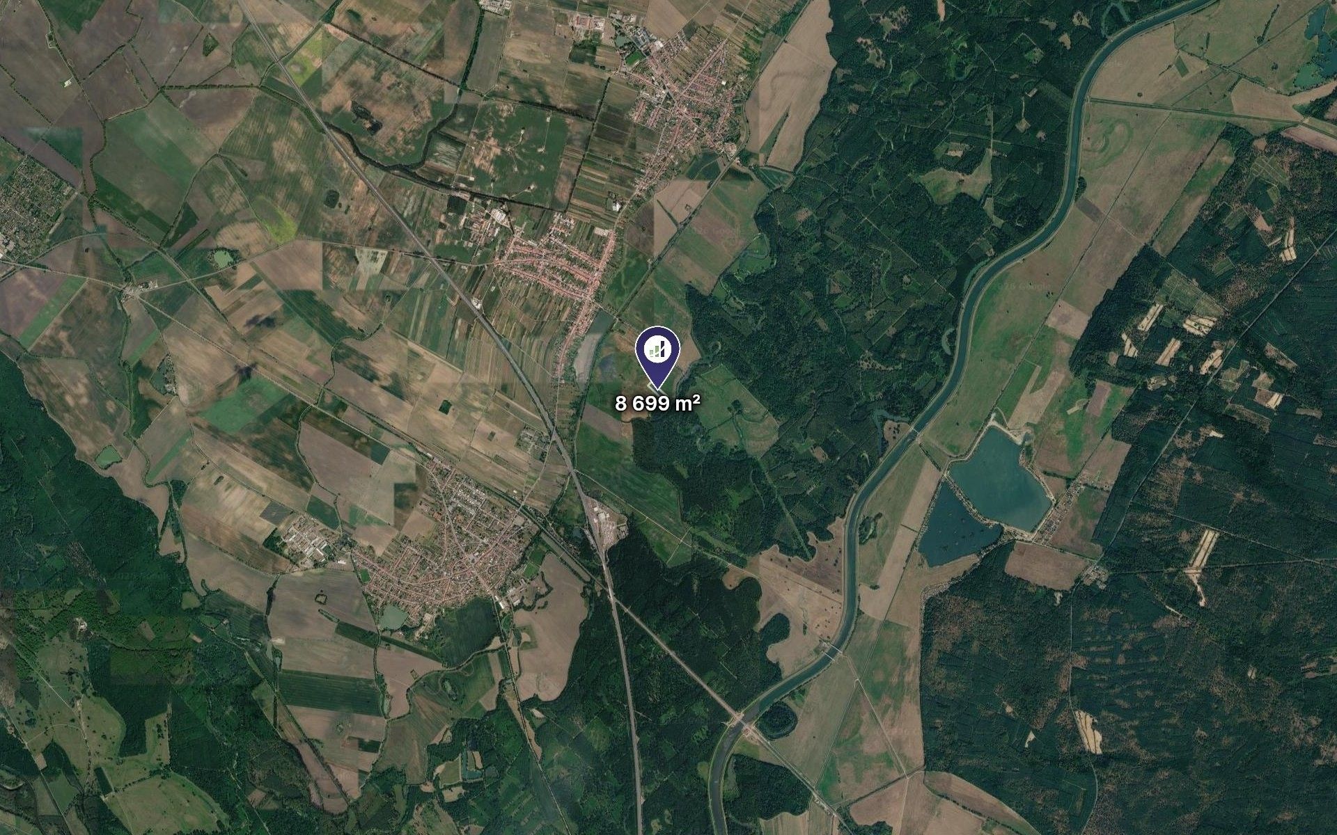 Zemědělské pozemky, Kostice, 8 699 m² - 2