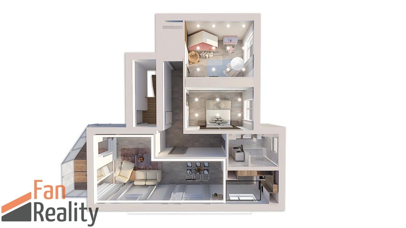 Prodej byt 3+kk - Černé Budy, Sázava, 92 m²