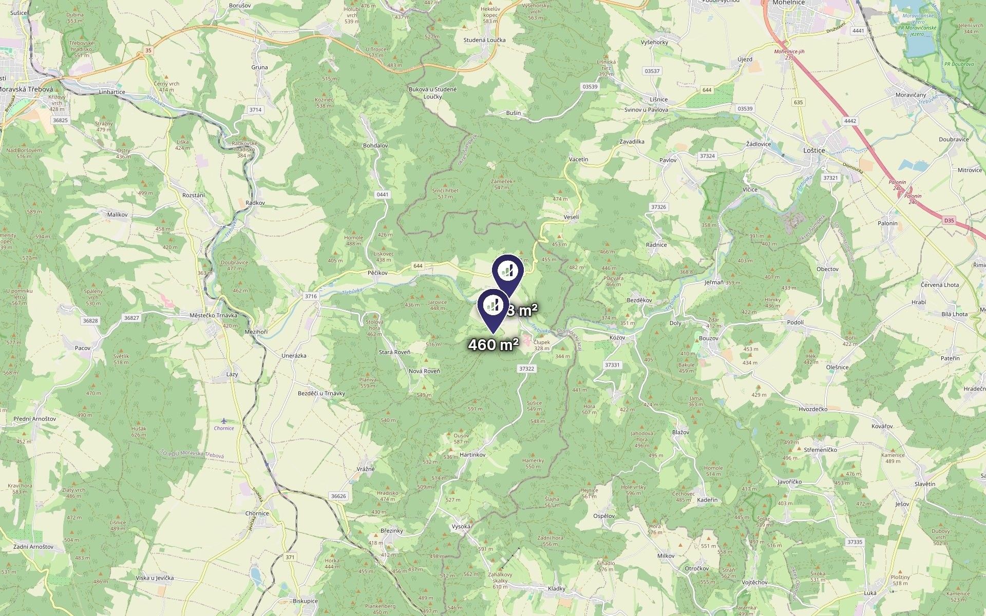 Zemědělský pozemek · 2 033 m² · Vranová Lhota - 4