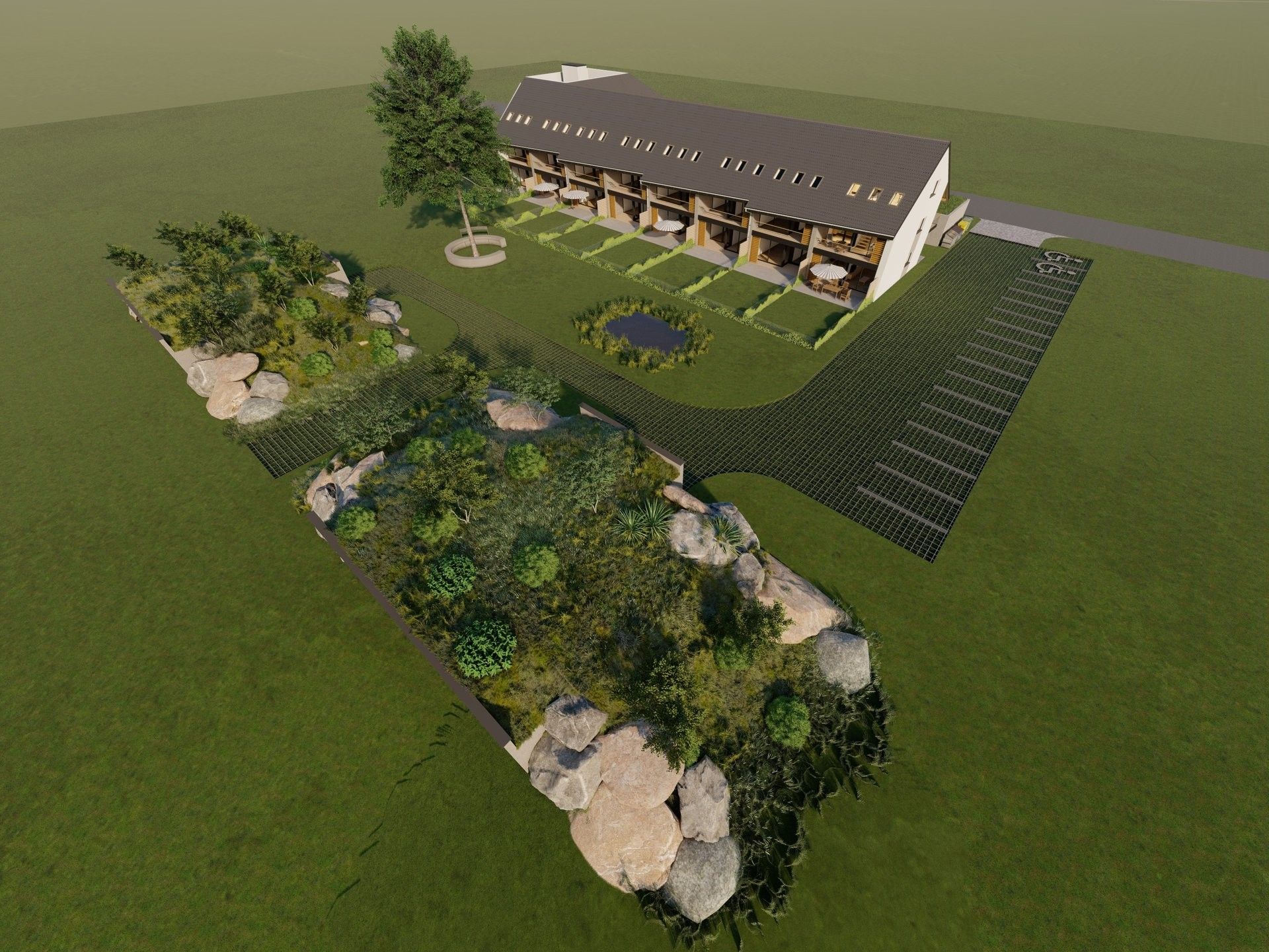 Ubytovací zařízení, Hory, Horní Planá, 3 m²