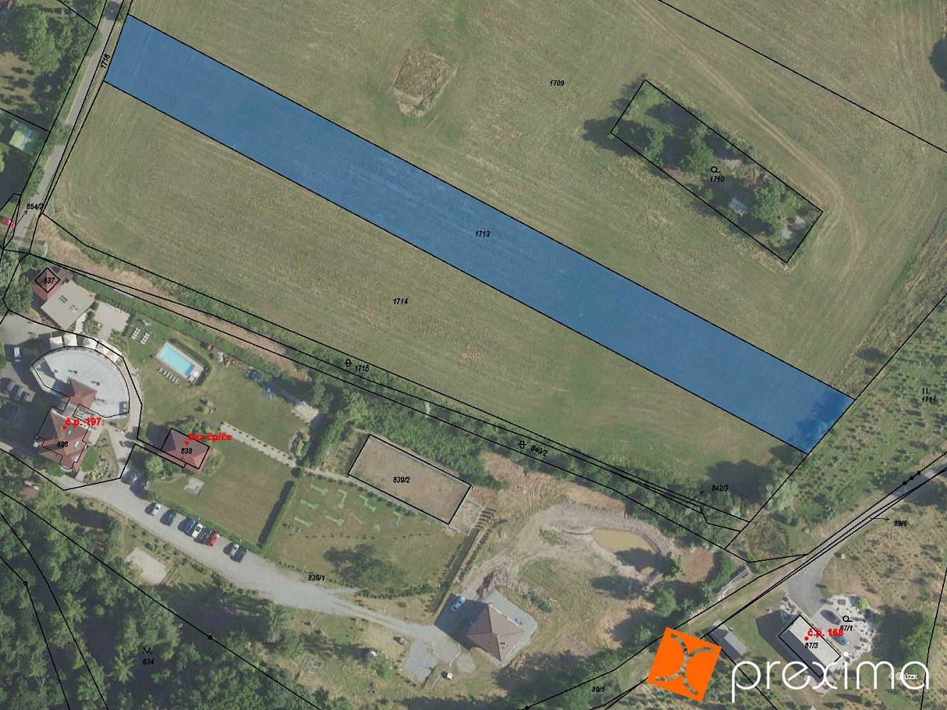 Zemědělský pozemek, 466 m²