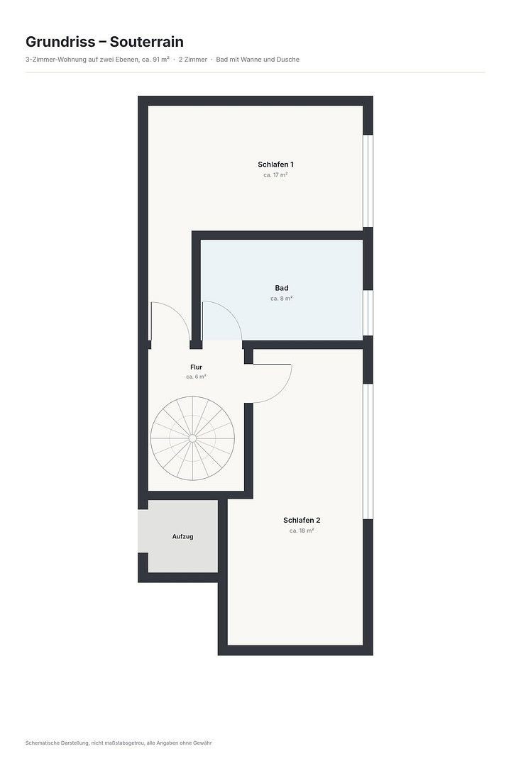 Byt 3+1 · 90 m² · Godramsteiner Straße 12 Ingolstadt Friedrichshofen Bayern 85049 - 3