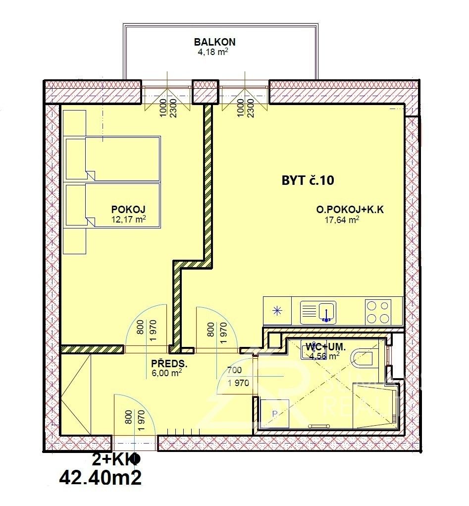 2+kk, Česká,Kašperské Hory,Kašperské Hory, 48 m²