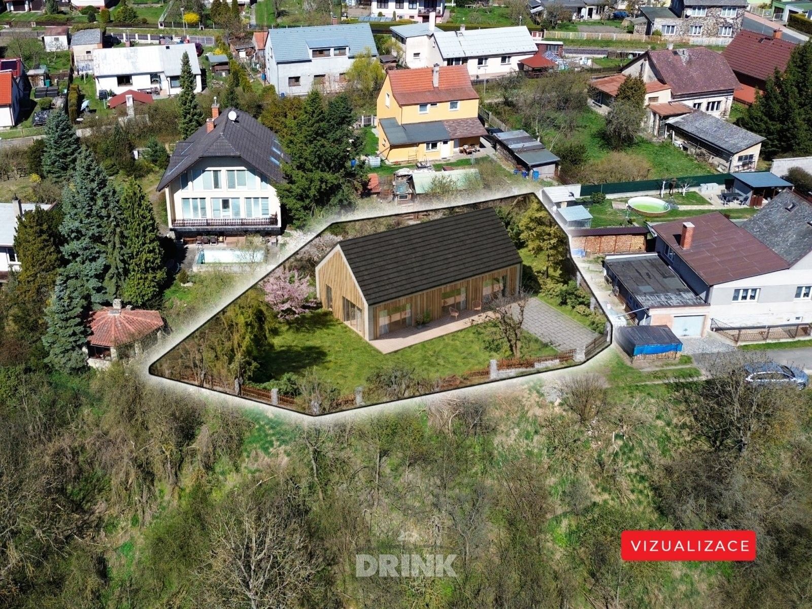 Pozemky pro bydlení, Polní, Bělá pod Bezdězem, 588 m² - 2
