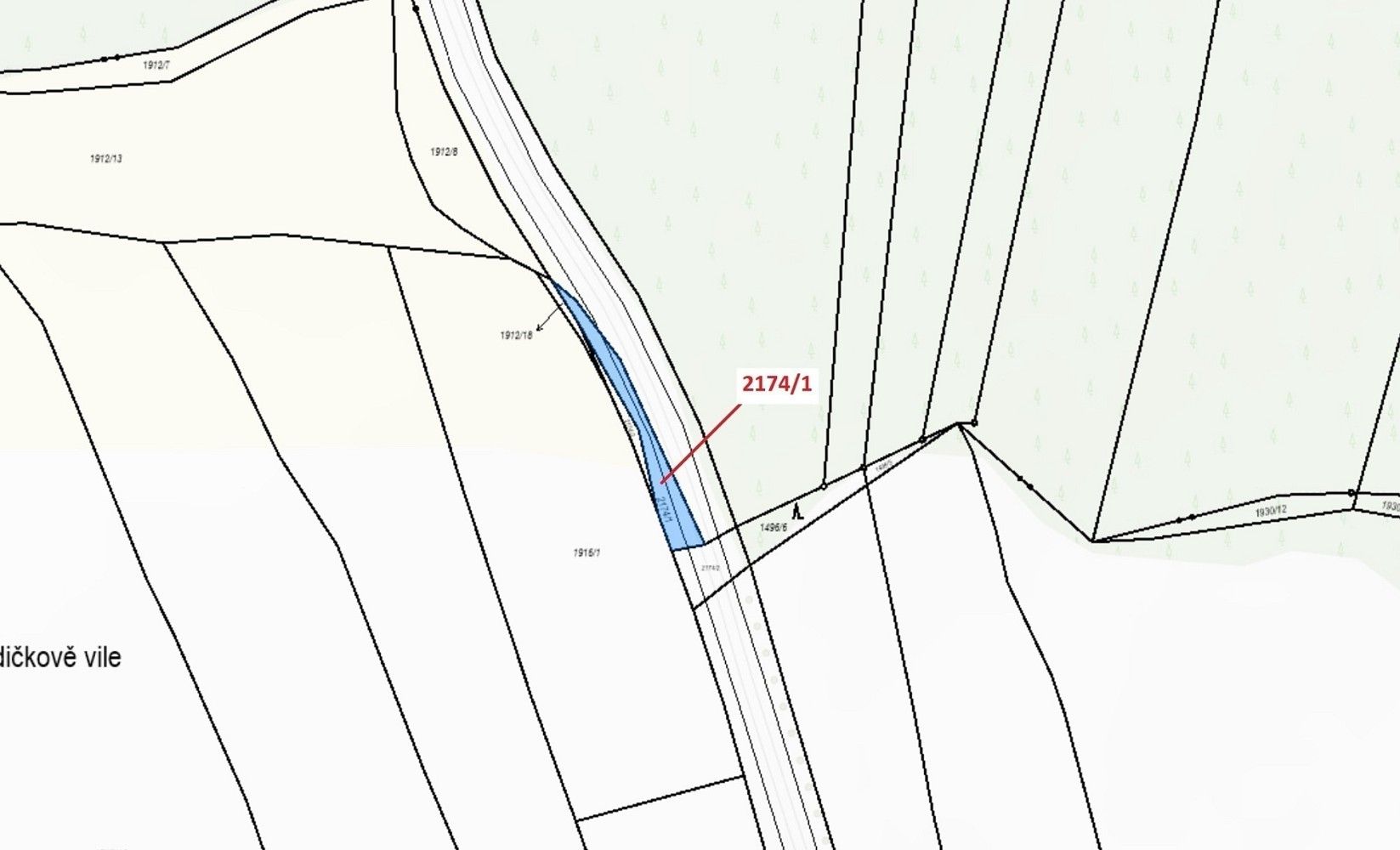 Pozemek · Římov, okres České Budějovice, Jihočeský kraj - 3