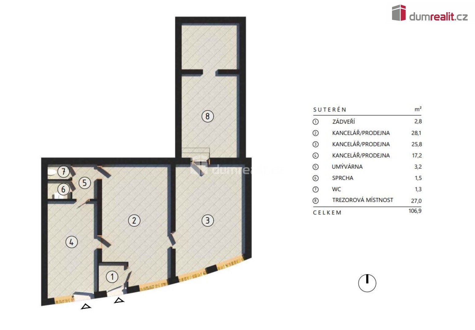 Prodej obchodní prostory - Viničná, Mladá Boleslav, 107 m²
