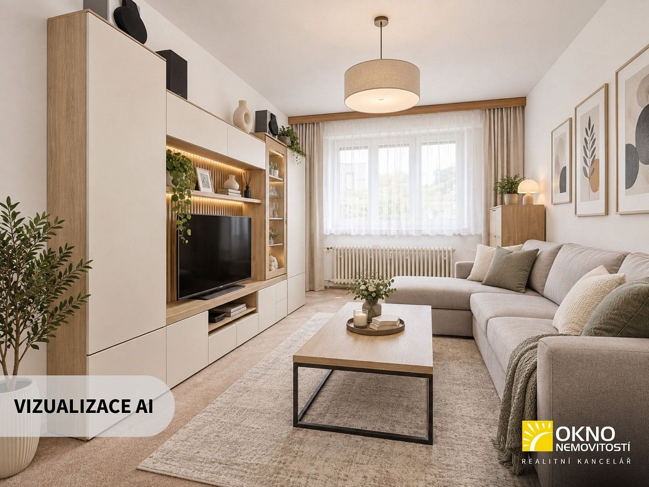 Byt 2+1, 62 m²