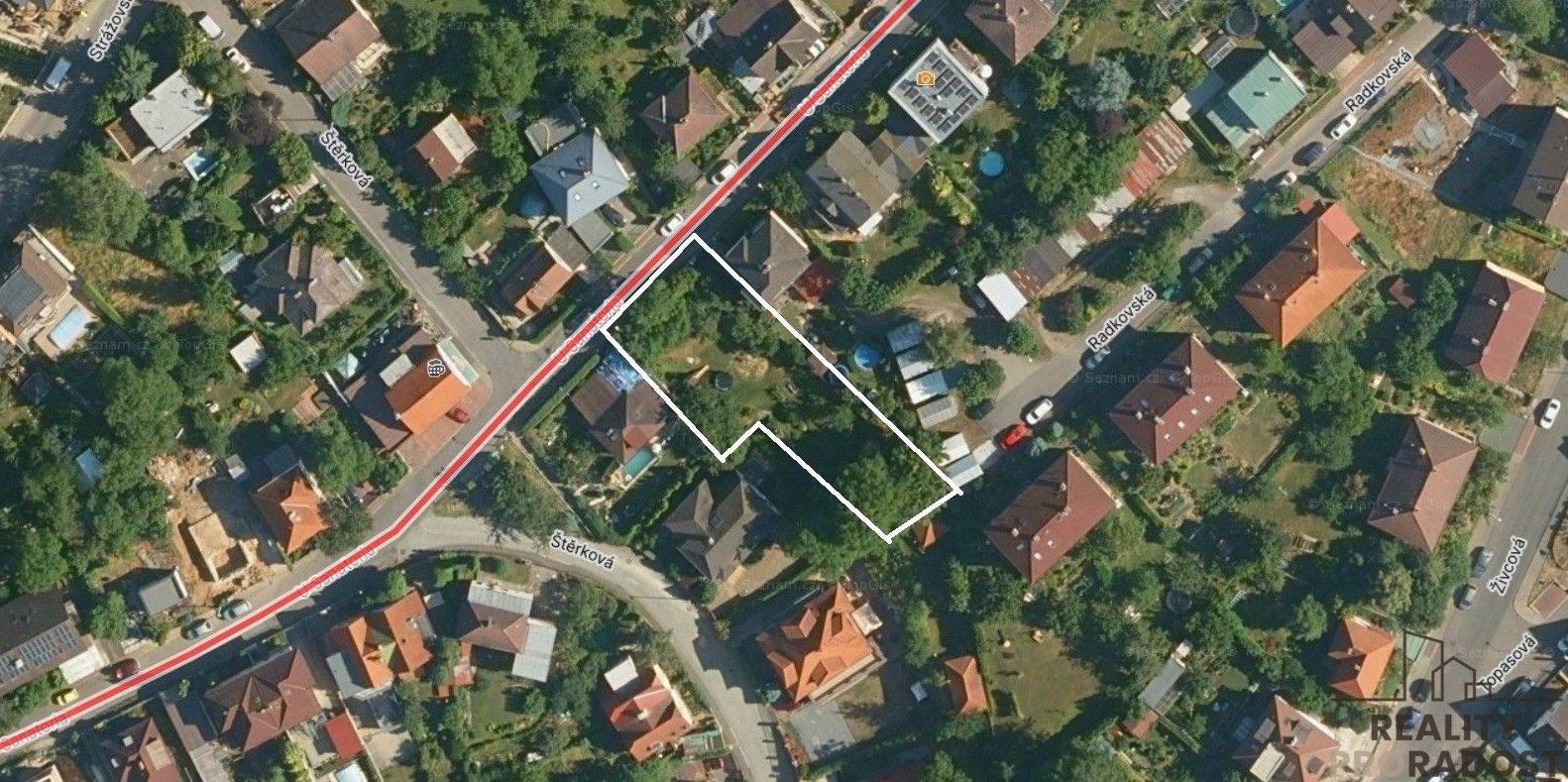 Pozemek pro bydlení · 737 m² · Praha - 4