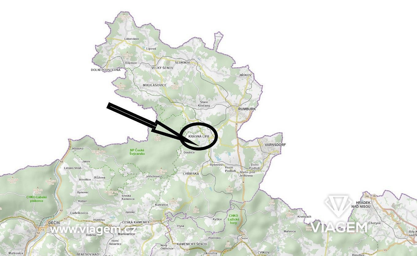 Prodej zemědělský pozemek - Krásná Lípa, okres Děčín - 5