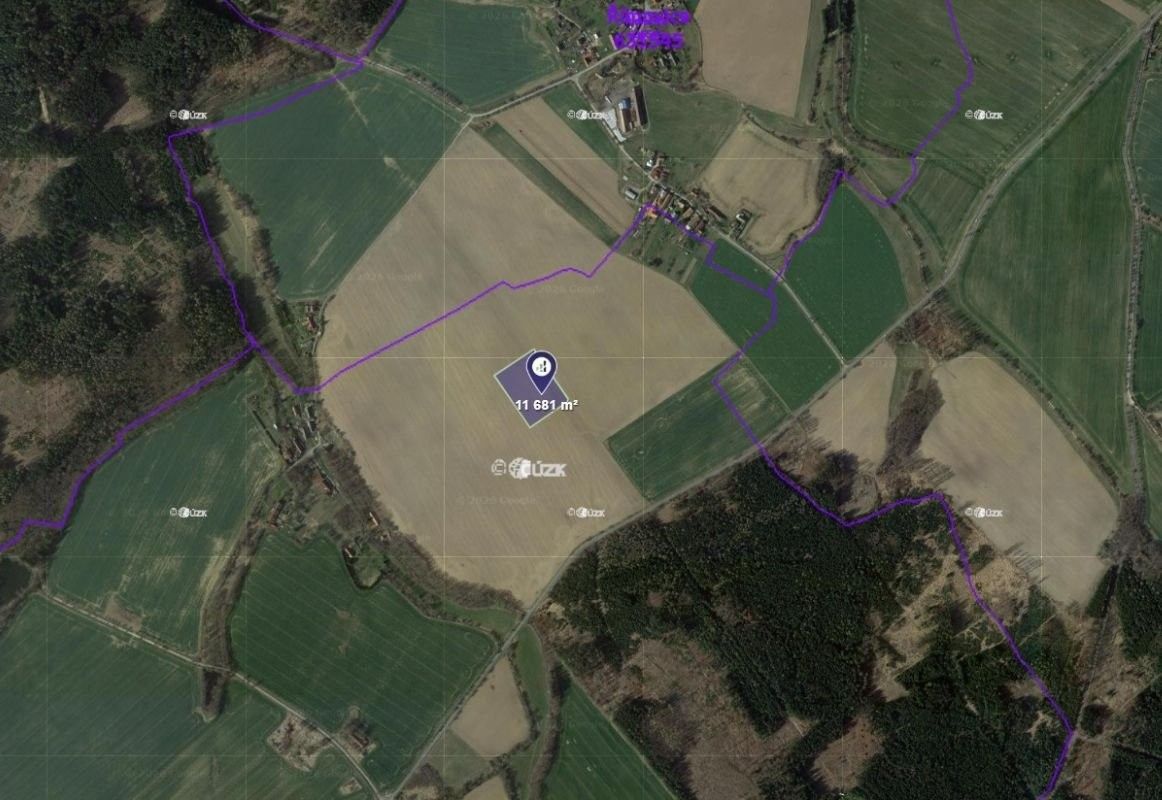 Zemědělské pozemky, Golčův Jeníkov, 11 681 m² - 2