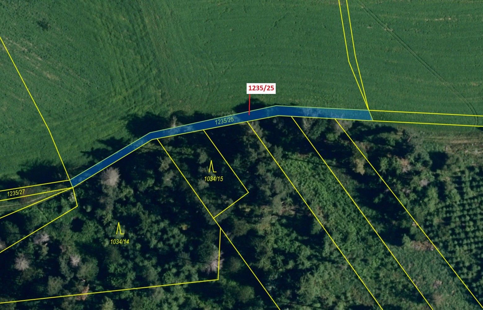 Prodej pozemek - Borovník, okres Brno-venkov, Jihomoravský kraj - 2