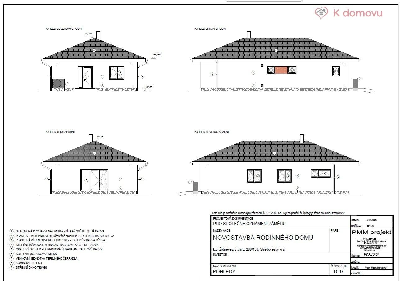 Pozemek pro bydlení · 684 m² · Židněves - 3