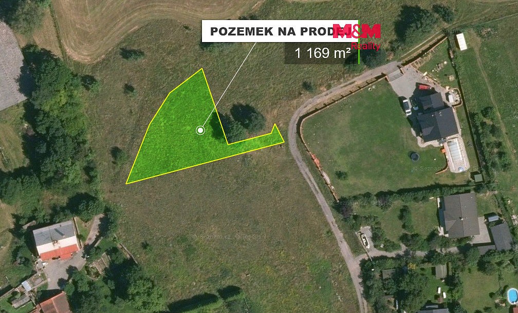 Pozemky pro bydlení, Kamýk nad Vltavou, okres Příbram - 1