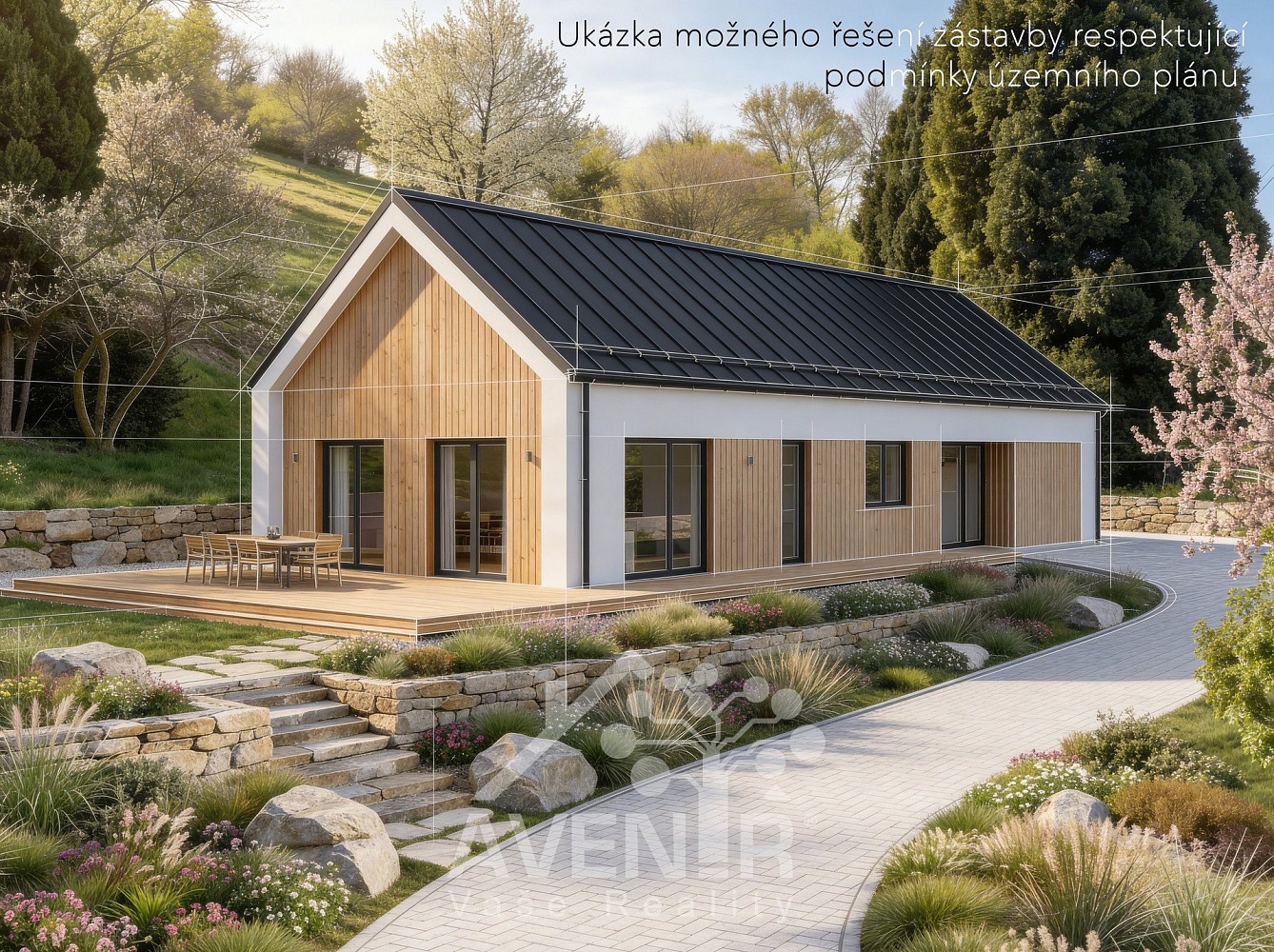 Prodej pozemek pro bydlení - Kašava, okres Zlín - 5