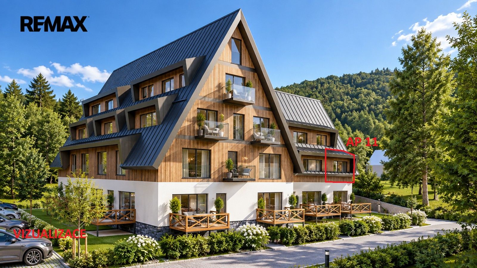 Prodej byt 3+kk - Rokytnice nad Jizerou Rokytno, 74 m² - 1