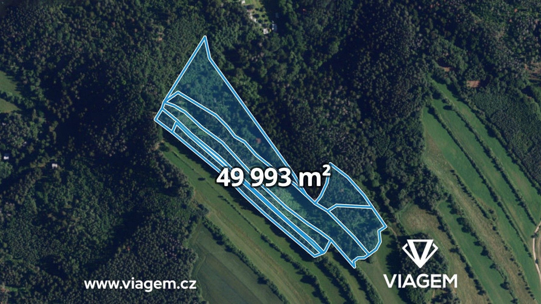 Les, 25 162 m²