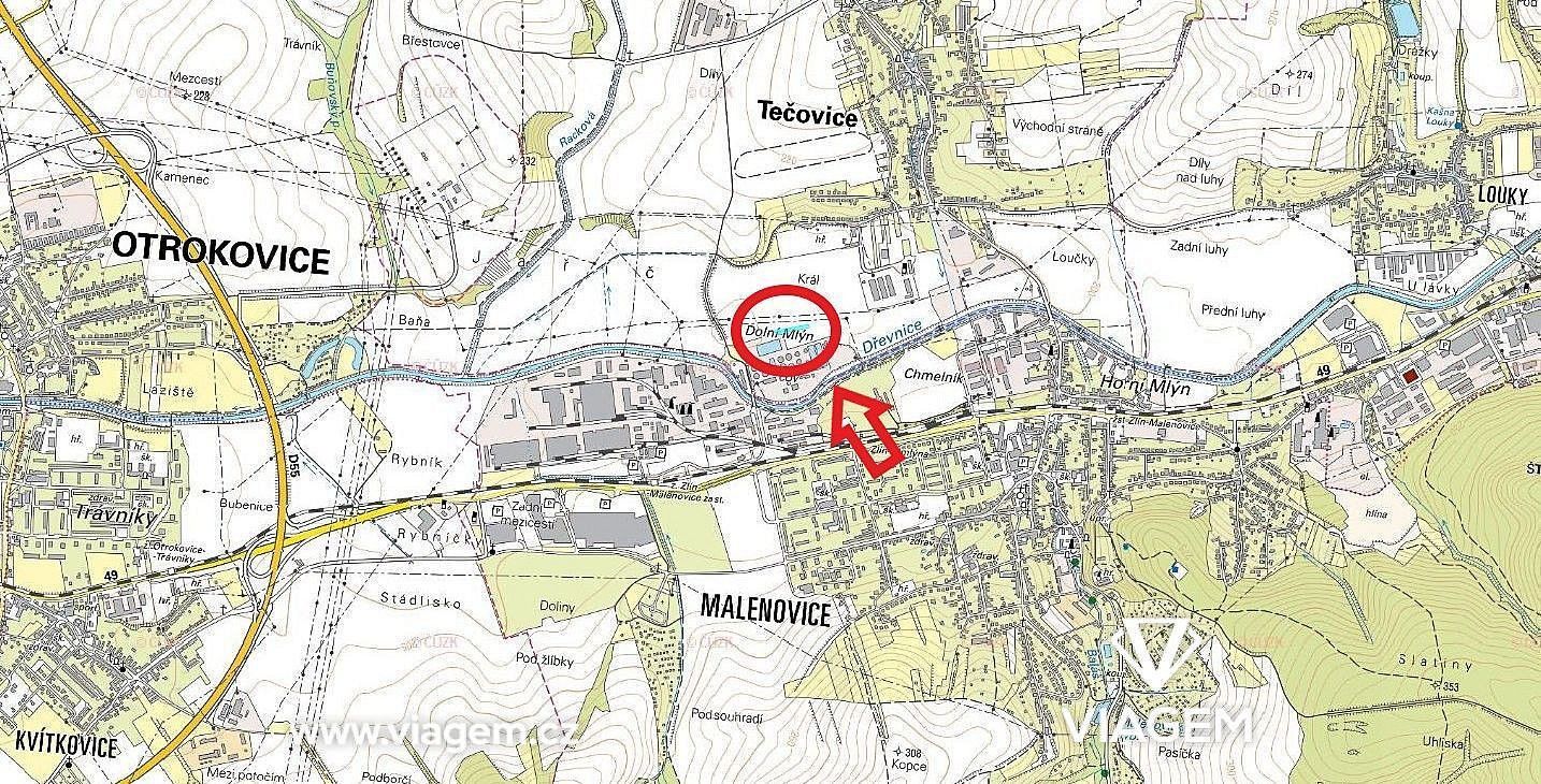 Pozemek · Tečovice, okres Zlín, Zlínský kraj - 3