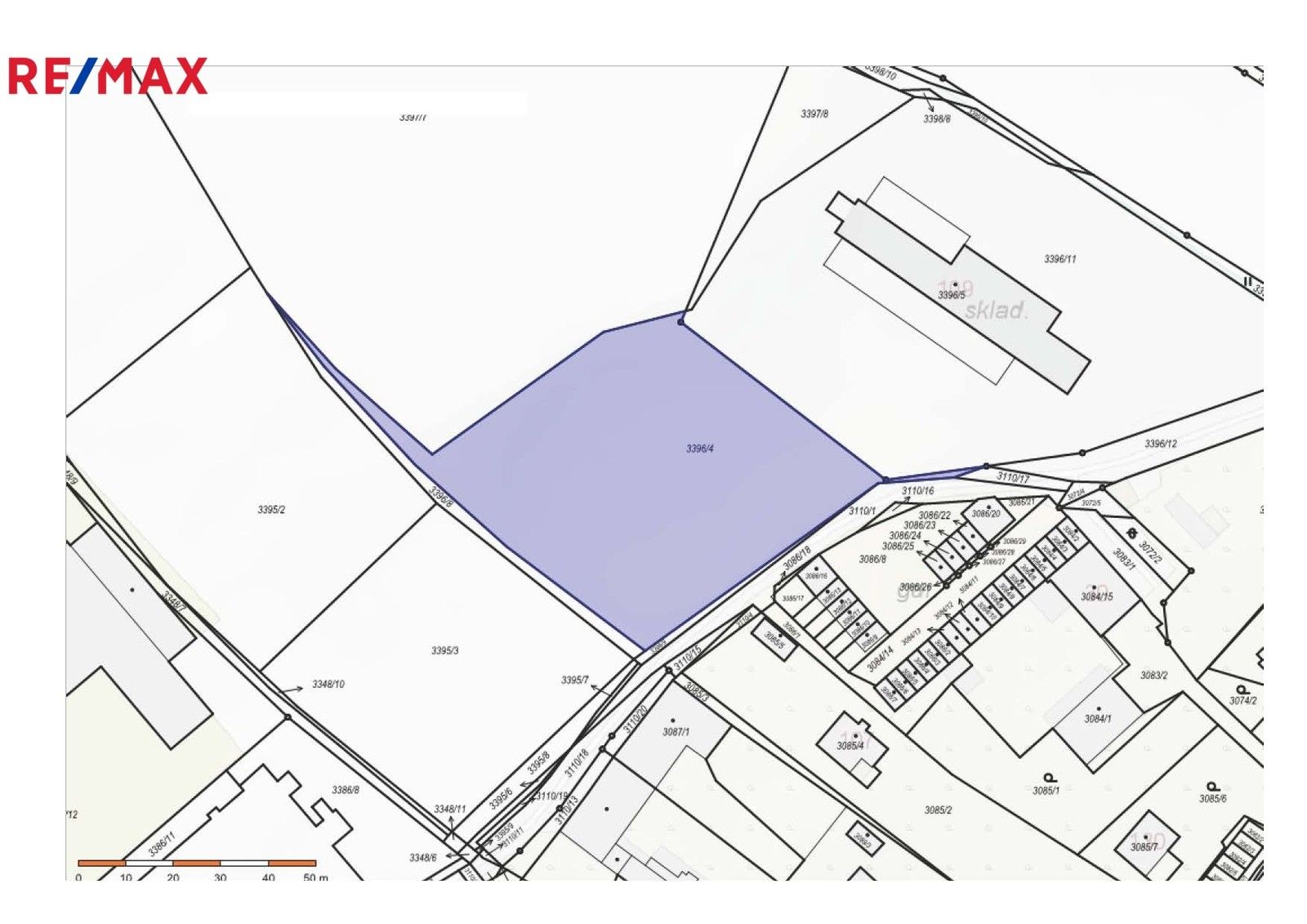 Prodej pozemek pro bydlení - Moravská Třebová, 3 m²