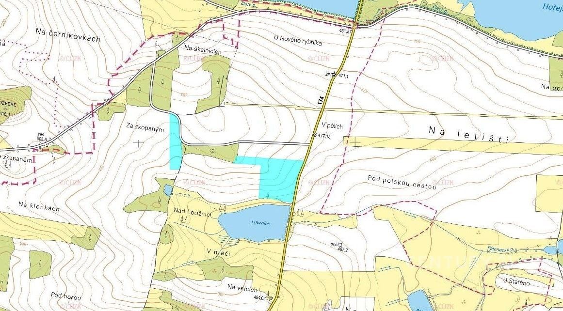 Prodej zemědělský pozemek - Pole, Kadov