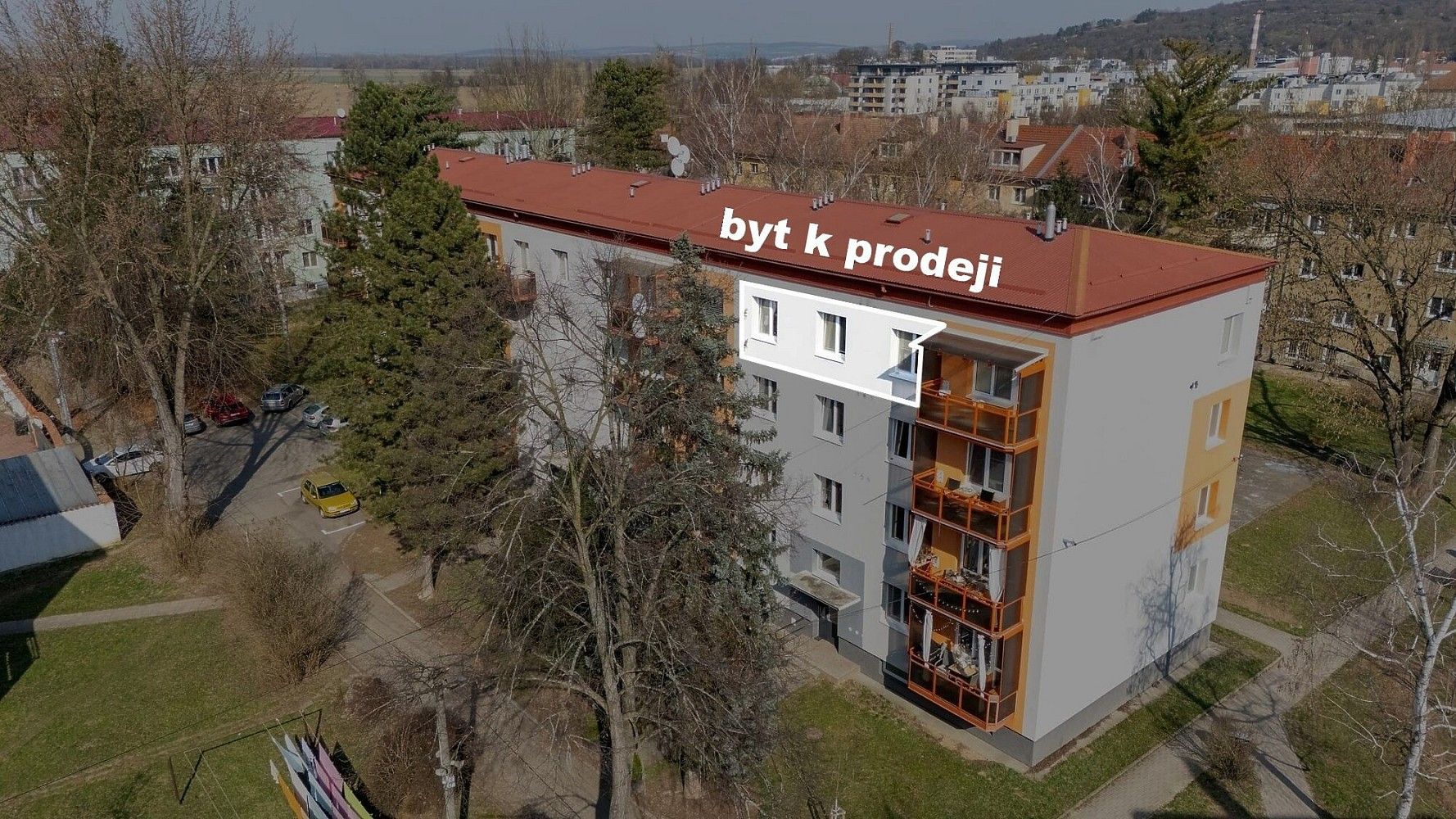 Byt 2+1, 57 m²