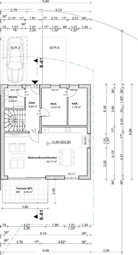 Rodinné domy, Zedernweg, , Severní Porýní-Vestfálsko, 134 m² - 1