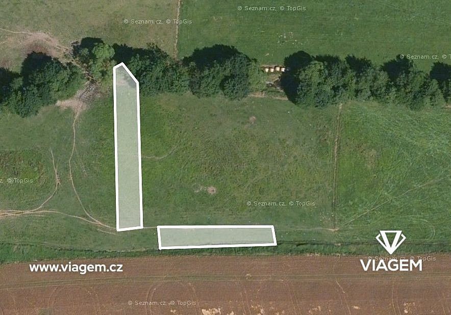 Zemědělský pozemek, 1 308 m²