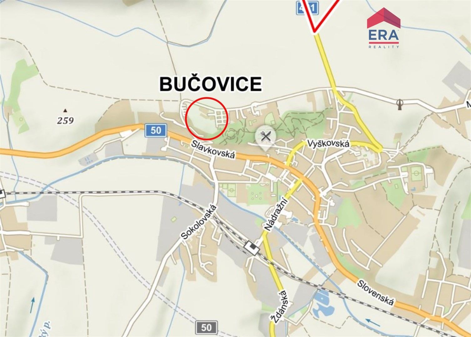 Prodej komerční pozemek - Bučovice, 2 570 m²