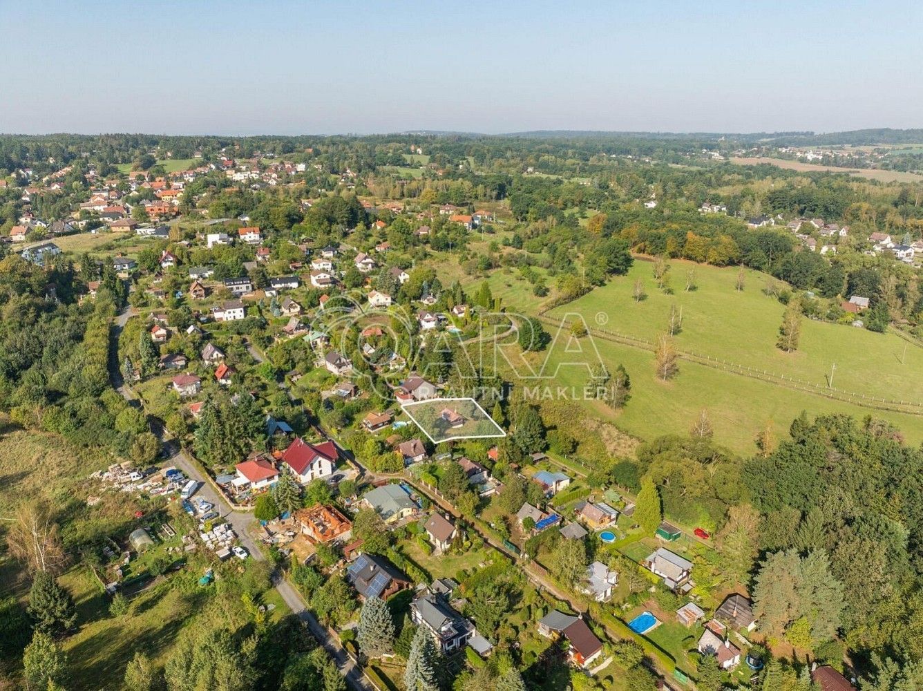 Prodej pozemek pro bydlení - Višňovka I, Kamenice - Těptín, okres Praha-východ - 5