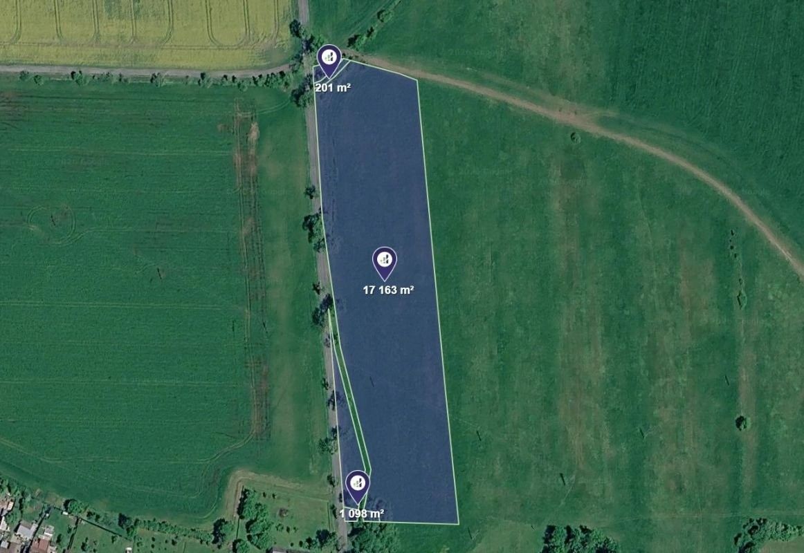Zemědělské pozemky, Vítkov, 133 275 m² - 2