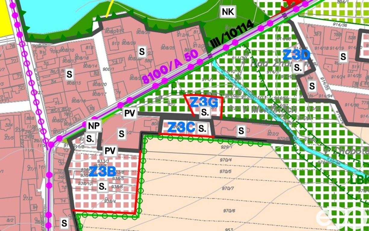 Prodej pozemek pro bydlení - Vestec, 673 m² - 2