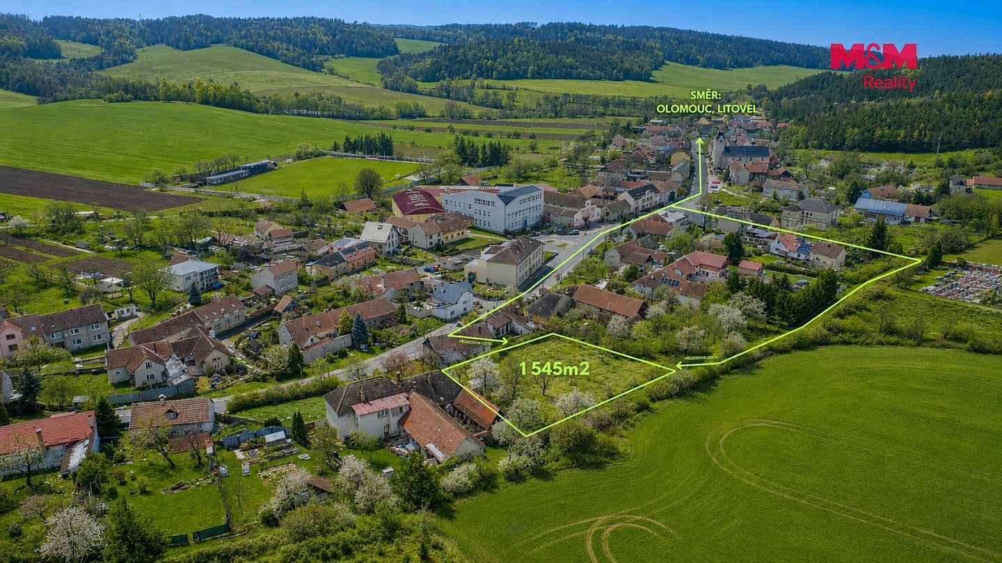 Pozemek pro bydlení · Přemyslovice, okres Prostějov, Olomoucký kraj - 4