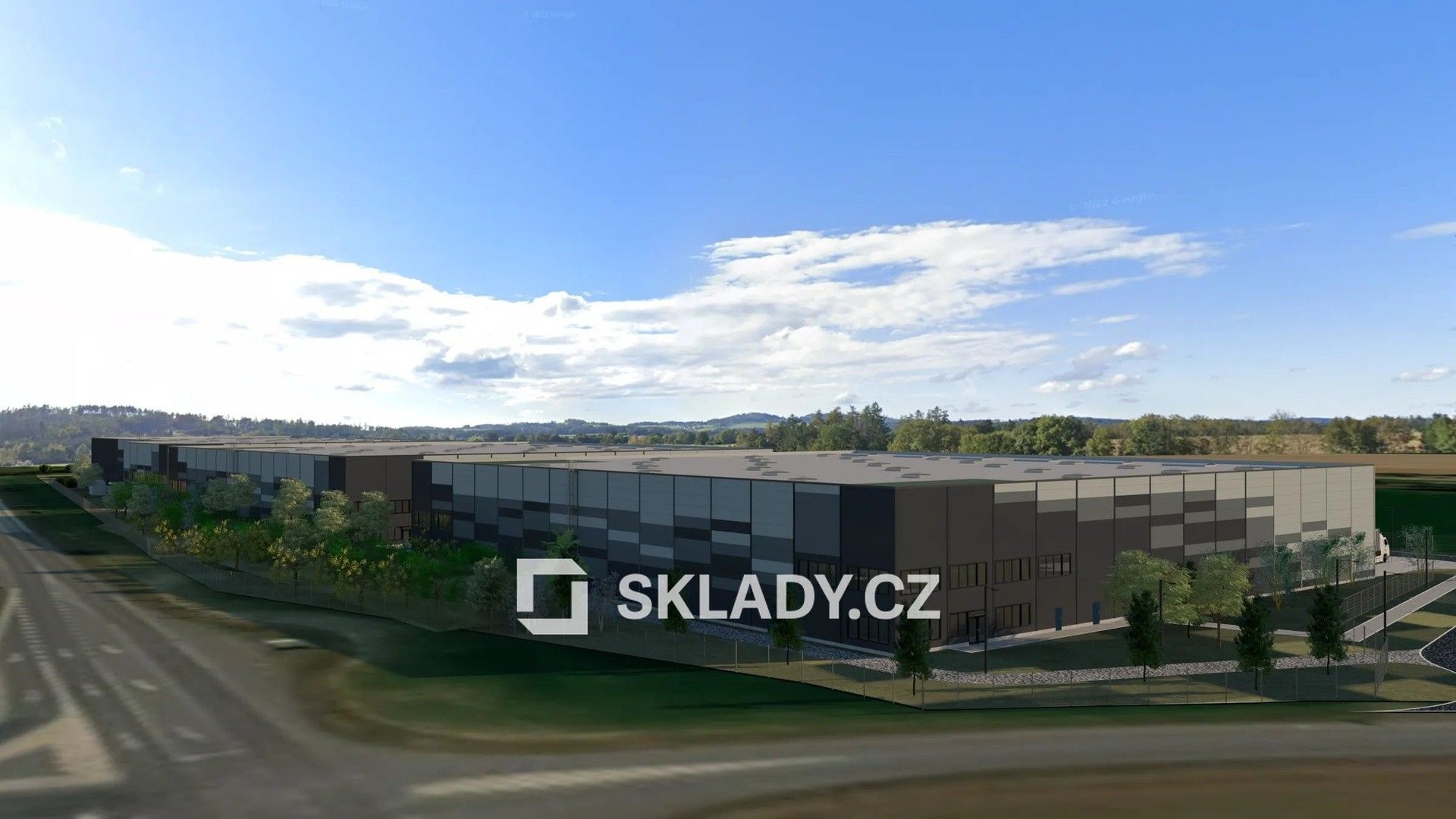 Sklady, Chotoviny, 7 045 m² - 2