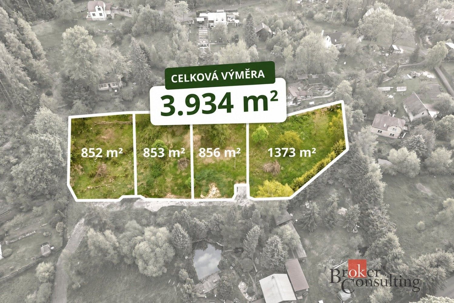 Pozemek pro bydlení, 3 934 m²