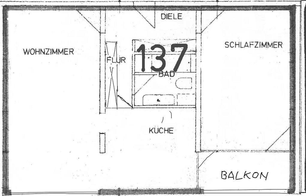 2+1, Obere Mühle 3, , Bavorsko, 62 m² - 2