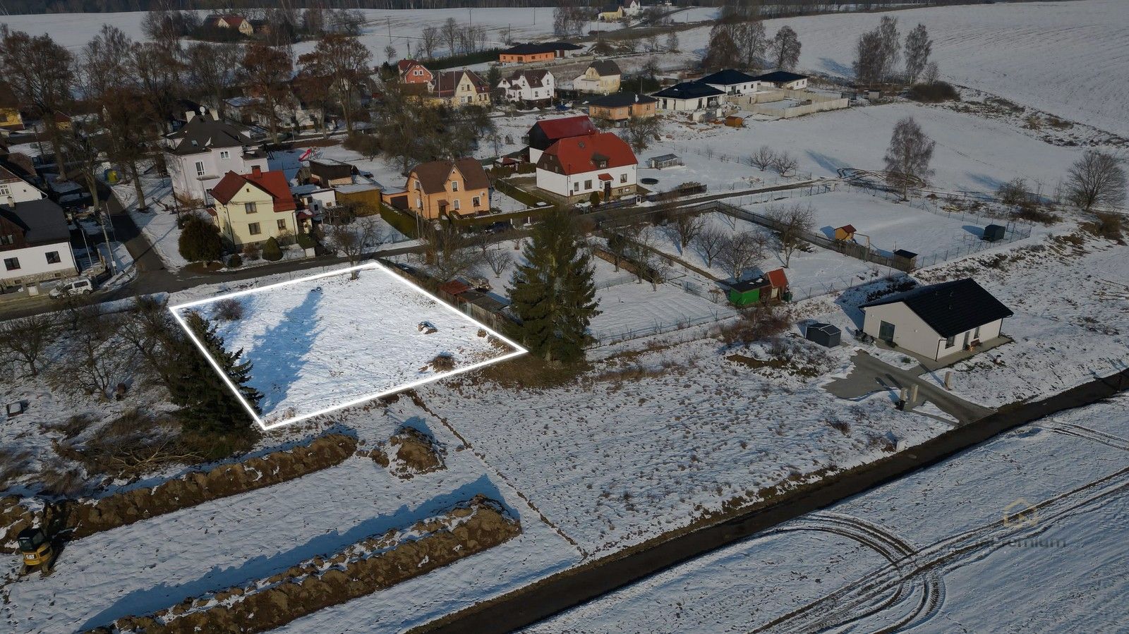 Prodej pozemek pro bydlení - Plesná, 894 m²