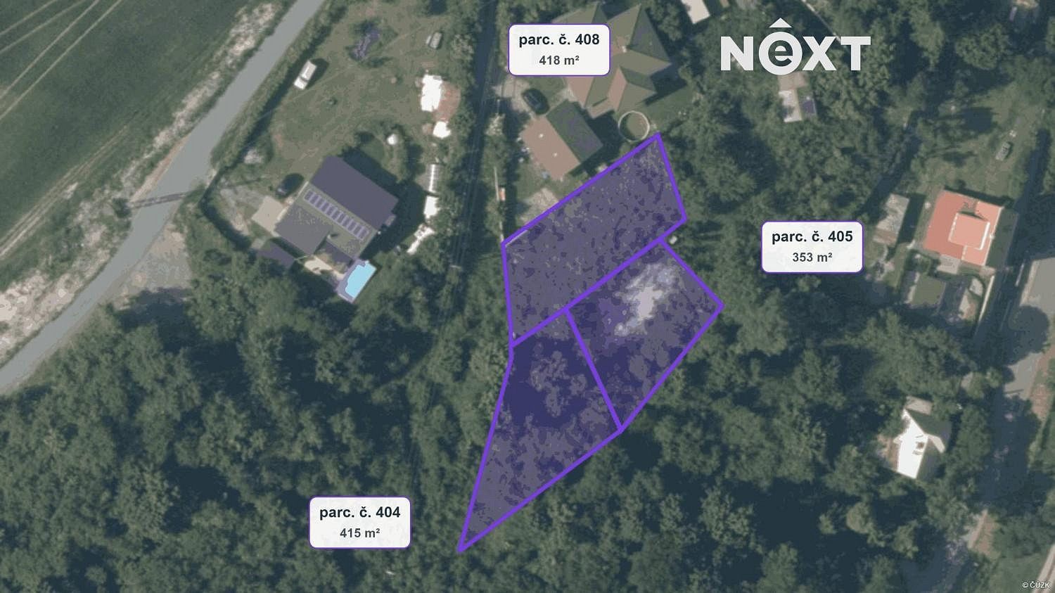 Pozemek pro bydlení, 1 186 m²